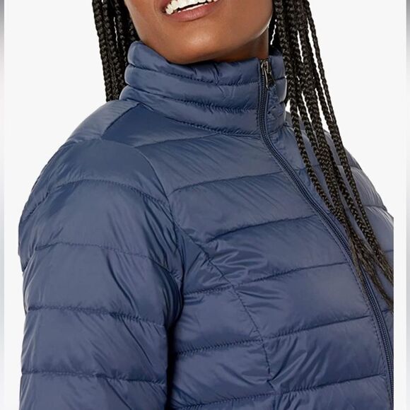 Vipost Women's Lightweight Long-Sleeve Water-Resistant Puffer Jacket Cyon M Nwt - Picture 3 of 8